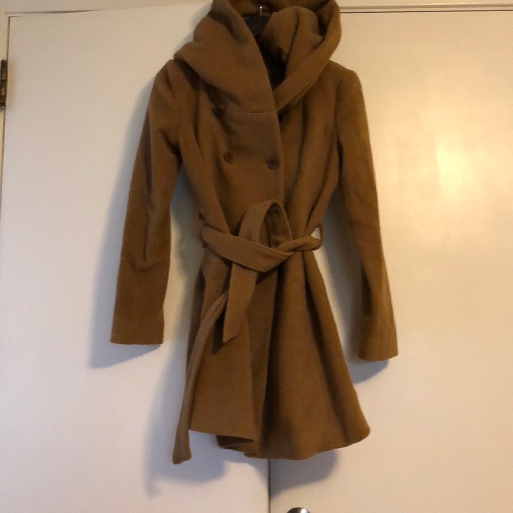 Jacket with large hood
